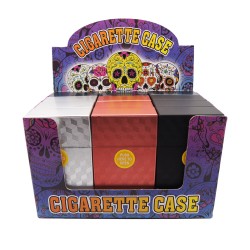 100's PLASTIC CIGARETTE CASE CUBE DESIGN