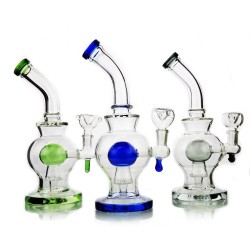 10" DOUBLE DOME WATERPIPE