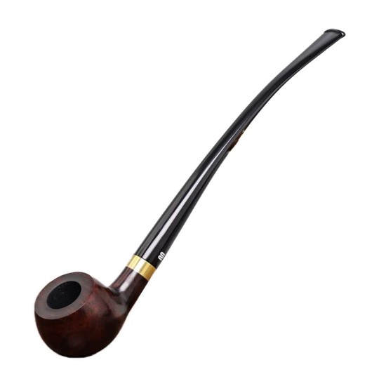 10" HAND CRAFTED OK HAND LONG HAND PIPE