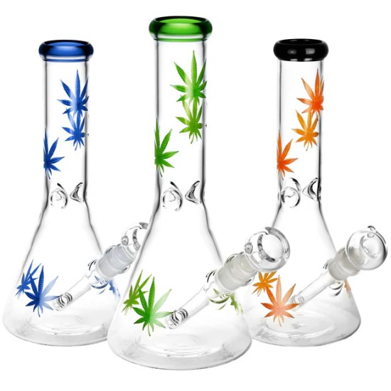 10" LEAF WATERPIPE BEAKER 10" LEAF WATERPIPE BEAKER