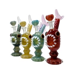 10" RESIN PIRANHA WATERPIPE