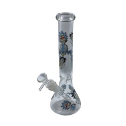 10" RICK MORTY BEAKER WATERPIPE