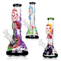 10" RICK MORTY WATERPIPE