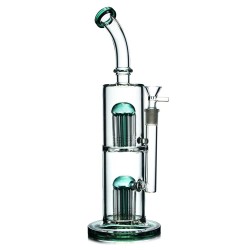 12" 6B GLASS DOUBLE TREE PERC WP