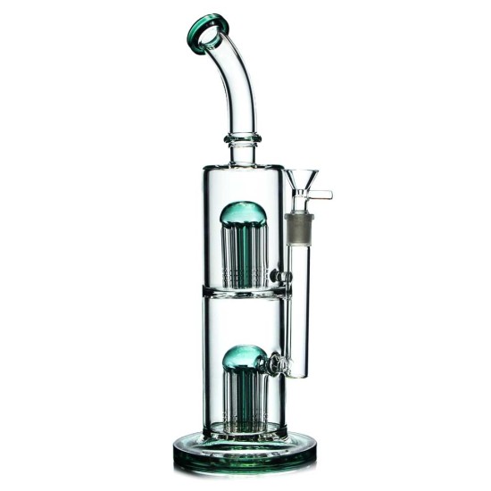 12" 6B GLASS DOUBLE TREE PERC WP 12" 6B GLASS DOUBLE TREE PERC WP