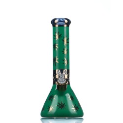 12" 6B WATERPIPE LEAFY DESIGN