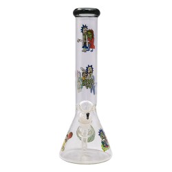 12" RICK MORTY WATERPIPE