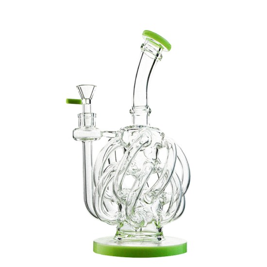 12" TRIPLE TUBE RECYCLER ASST COLORS 12" TRIPLE TUBE RECYCLER ASST COLORS