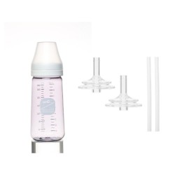 12" WP BOTTLE SHAPE W/ STRAW PERC ASST