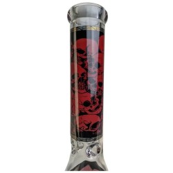 14" BEAKER W/ TOOL AND SKULL DESIGN ASST COLORS YKS-12