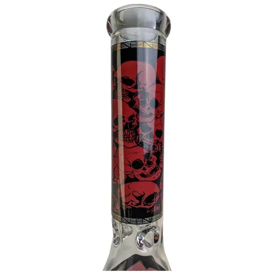 14" BEAKER W/ TOOL AND SKULL DESIGN ASST COLORS YKS-12 14" BEAKER W/ TOOL AND SKULL DESIGN ASST COLORS YKS-12