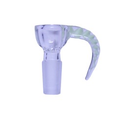 14M - FANCY BOWL W/ HORN TYPE HANDLE - SKGA2002 - 1PC