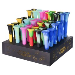 14MM AMERICAN SLIME COLORED DOWNSTEM 3.5"/4"