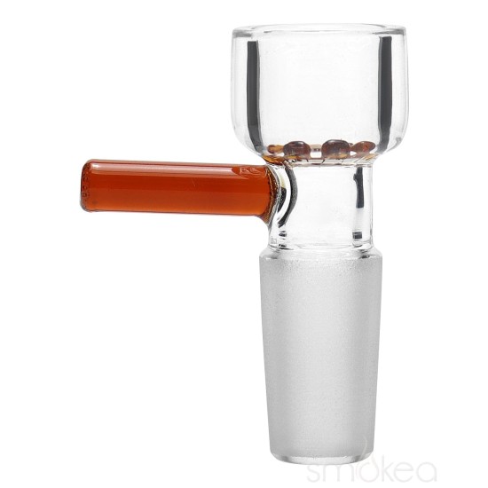 14MM GLASS BOWL W/ HANDLE 1PC 14MM GLASS BOWL W/ HANDLE 1PC