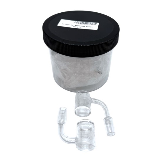14MM MALE GLASS BANGER 30CT/JAR 14MM MALE GLASS BANGER 30CT/JAR