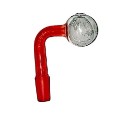 14MM/18MM BENT NECK OIL BURNER ATTACHMENT ASST COLORS 12PC/PK