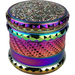 1.5" 3PC GLITTER MULTI COLOR METTALIC GRINDER 1.5" 3PC GLITTER MULTI COLOR METTALIC GRINDER