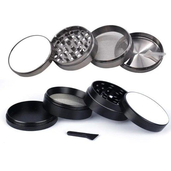 1.5" 3PC SHINY METTALIC GRINDER 1.5" 3PC SHINY METTALIC GRINDER