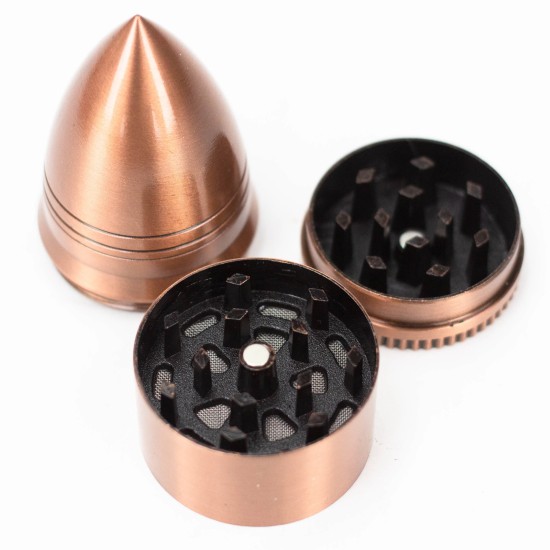 1.5" GRINDER METAL TRIPLE SKULL12/BX 1.5" GRINDER METAL TRIPLE SKULL12/BX