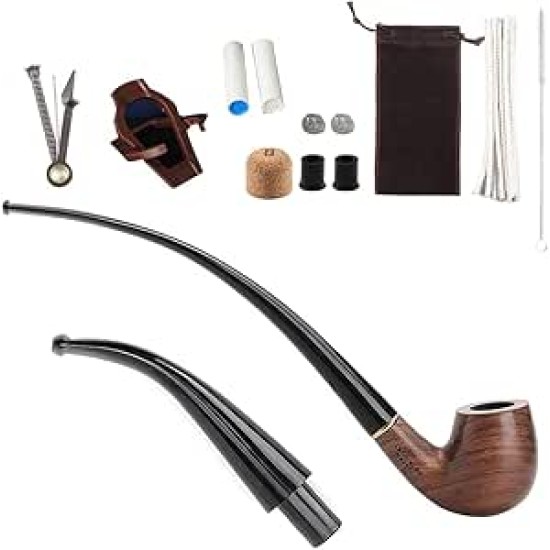1.5" Light Wooded Pipe asst. colors (KITWD06) 1.5" Light Wooded Pipe asst. colors (KITWD06)