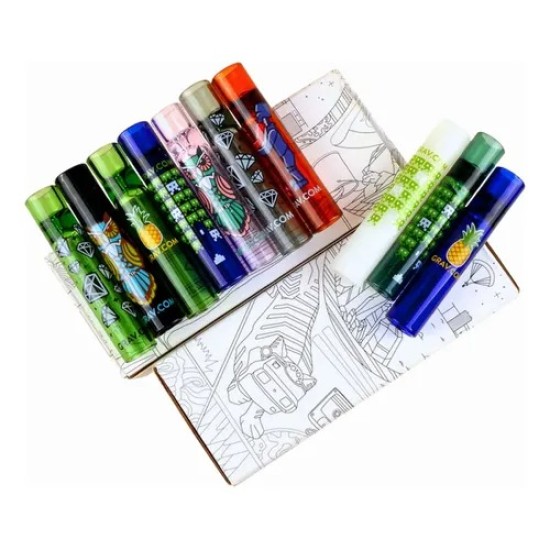 16MM GRAV WHIMSICAL TASTER 10PK 16MM GRAV WHIMSICAL TASTER 10PK