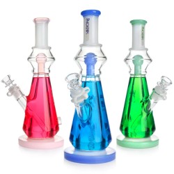 17" TRIPLE FREEZABLE COIL BEAKER WATERPIPE