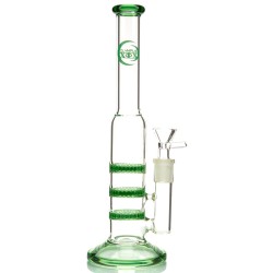 17.5" 5MM WATERPIPE TRIPLE STACKED PERC KR277