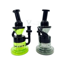 18" ATLANIS WATERPIPE CONE PERC RECYCLER DESIGN