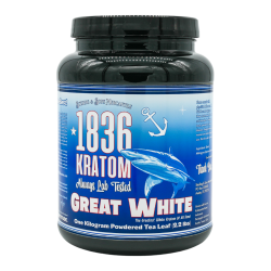 1836 KRATOM 1G CAPSULES 20CT - GREAT WHITE
