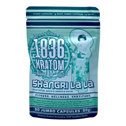 1836 KRATOM 1G CAPSULES 20CT - SHANGRI LA LA