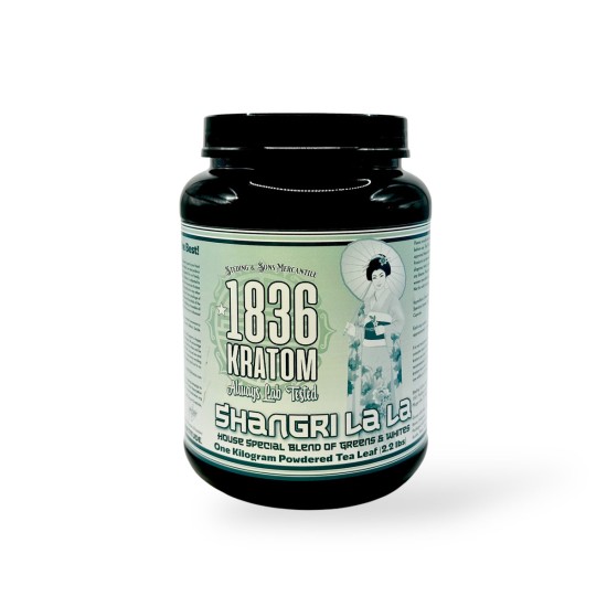 1836 KRATOM POWDERED TEA LEAF 4OZ - SHANGRI LA LA 1836 KRATOM POWDERED TEA LEAF 4OZ - SHANGRI LA LA