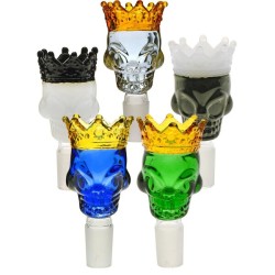 18M CROWNED SKULL HEAD BOWL 3PK