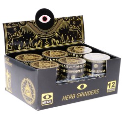 2" 4PC HIGH EYE METALLIC GRINDER