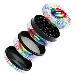 2" 4PC LIPS DESIGN METAL GRINDER