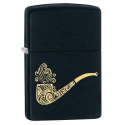 2" Metal Pipe  Zippo lighter style w/ Design