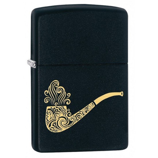 2" Metal Pipe Zippo lighter style w/ Design 2" Metal Pipe Zippo lighter style w/ Design