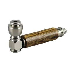 2" Metal Pipe sat with Wooded