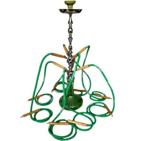 2 hose hookah 8" 2 hose hookah 8"