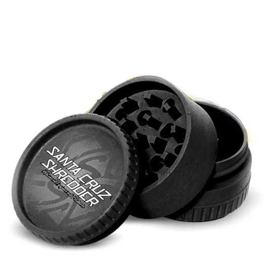 2.5" 3PC BLACK MATT TOP METALLIC GRINDER 2.5" 3PC BLACK MATT TOP METALLIC GRINDER