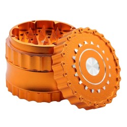 2.5" 4PC OPEN TOP STADIUM STYLE METTALIC GRINDER