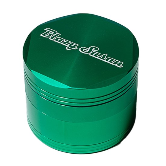 2.5" BLAZY SUSAN 4PC GRINDER - GREEN 2.5" BLAZY SUSAN 4PC GRINDER - GREEN