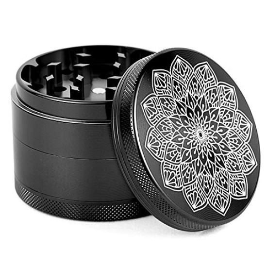 2.5" BRANDED 4PC METAL GRINDER 2.5" BRANDED 4PC METAL GRINDER