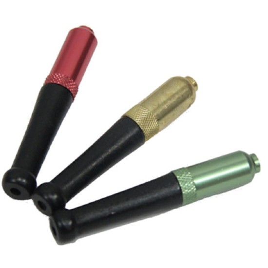 2.5-3" METAL PIPE ZEPPELIN SMALL ASSORTED COLORS 3PC/PK 2.5-3" METAL PIPE ZEPPELIN SMALL ASSORTED COLORS 3PC/PK