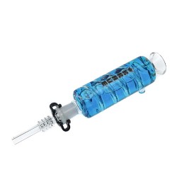 2IN1 GLYCERIN NECTAR COLLECTOR W/ SKULL