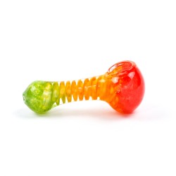 3" GLOW IN THE DARK RASTA PIPE 3PK (7754)