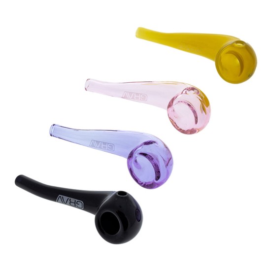 3' MINI SHERLOCK GLASS HAND PIPE ASST 3' MINI SHERLOCK GLASS HAND PIPE ASST