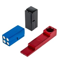 3" Metal Flip Magnet Pipe large 4 asst.colors  (KITMP012)