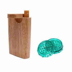 3" WOODEN BROWN DUGOUT