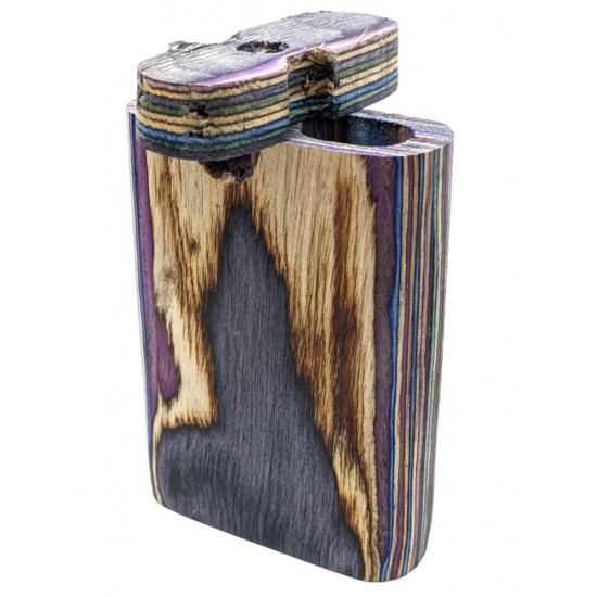 3" WOODEN MULTI COLOR DUGOUT 3" WOODEN MULTI COLOR DUGOUT