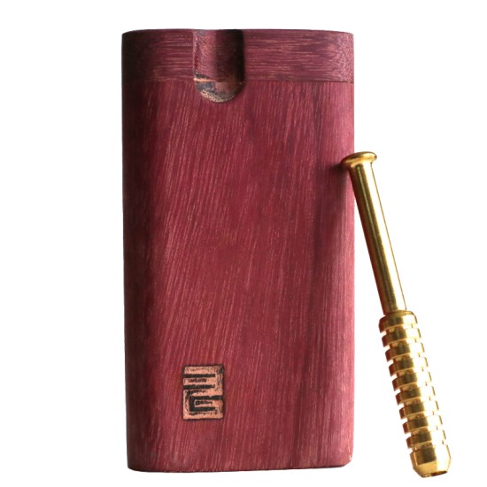 3" WOODEN PURPLE DUGOUT 3" WOODEN PURPLE DUGOUT